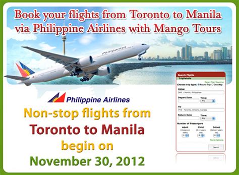 canada fare from philippines|Cheap Flights from Manila to Toronto Pearson from ₱27,513.